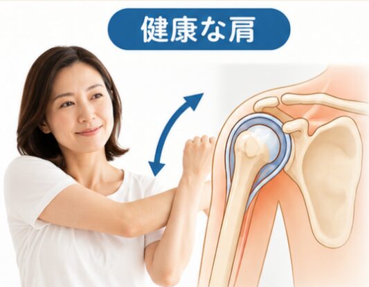 健康な肩　画像